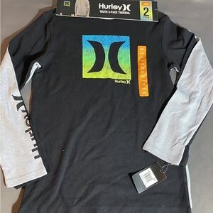 Hurley Youth Boys 2-pack Thermal Size 18/20
Black and Gray